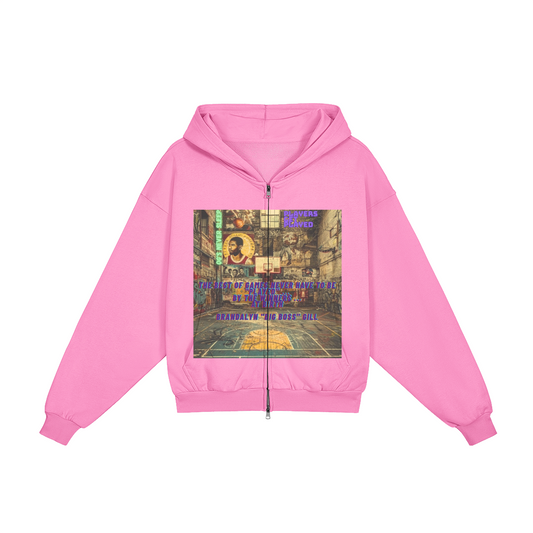 **BRAND NEW** OG CRASHOUT 400GSM Unisex Heavyweight Tapered Full-Zip Balloon Hoodie