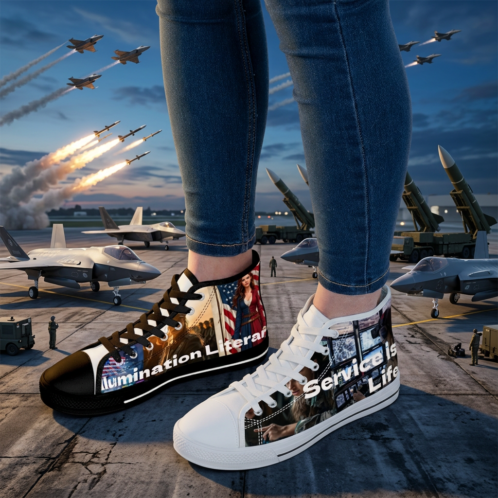 VETERAN'S WOMEN'S SIZES HIGHTOP SNEAKERS