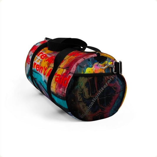 We Don't Care Duffel BAG