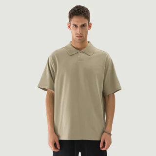 240 GSM NEVER BROKEN UNISEX OVERSIZED POLO SHIRT