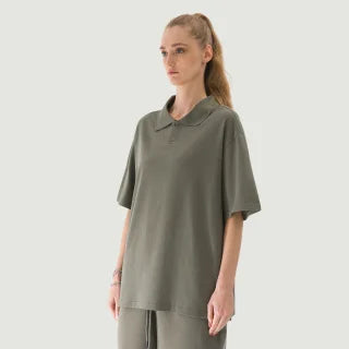240 GSM NEVER BROKEN UNISEX OVERSIZED POLO SHIRT
