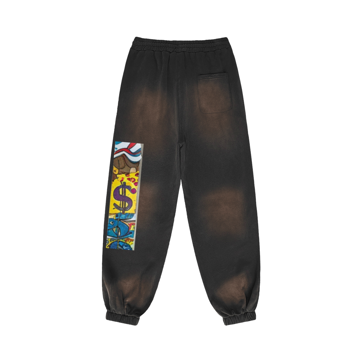 400 GSM GETTING TO THE CHEESE SUPER HEAVYWEIGHT SUN FADED SWEATPANTS