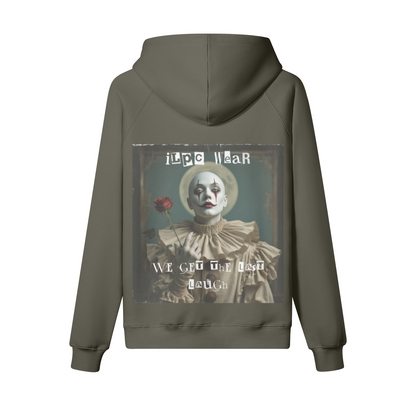 I WORK, YOU PLAY 380GSM Unisex Brushed Fleece Hoodie