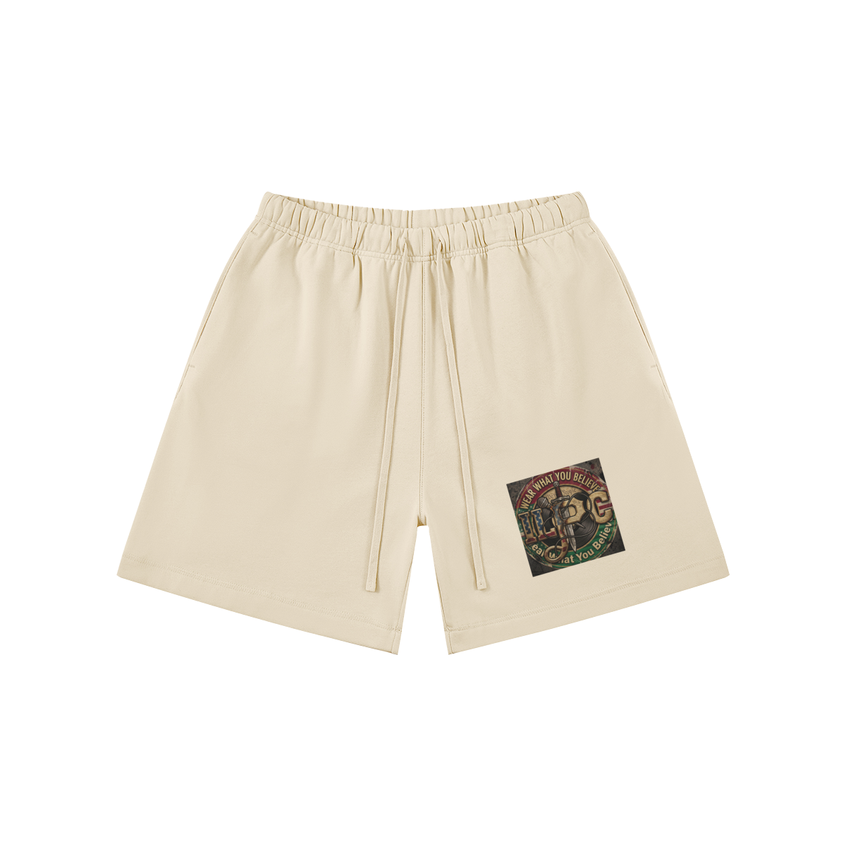 380 GSM ILPC LOGO UNISEX BRUSHED FLEECE SWEAT SHORTS