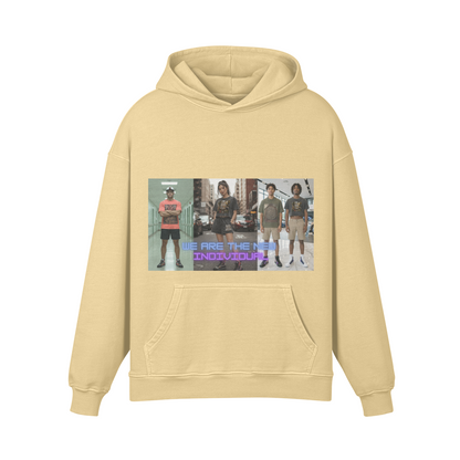 **BRAND NEW** INDIVIDUAL 440GSM Unisex Super Heavyweight Oversized Retro Hoodie