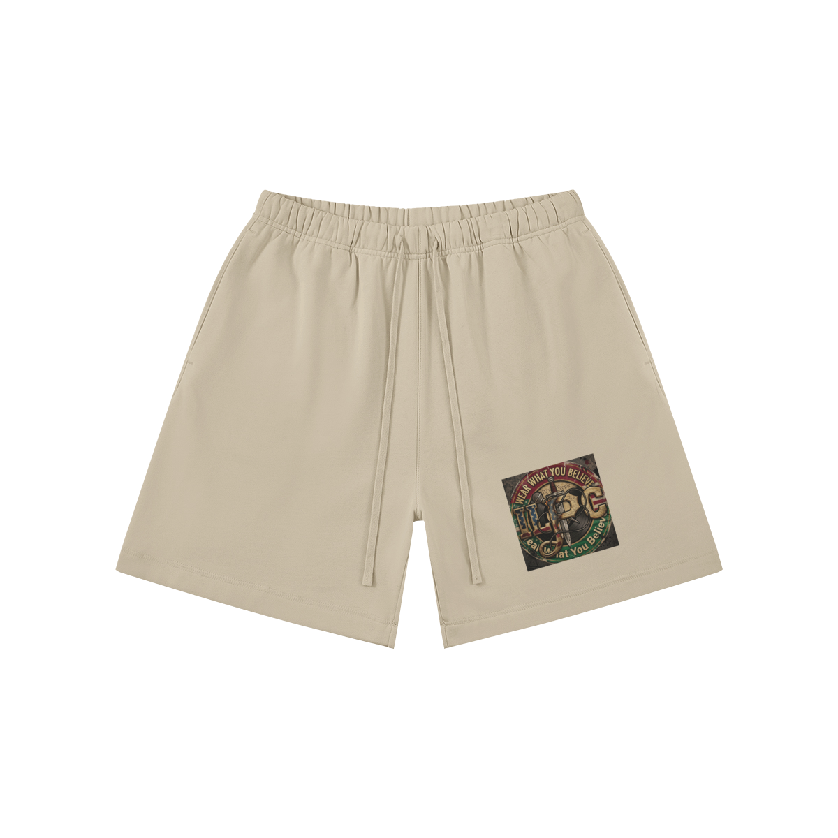 380 GSM ILPC LOGO UNISEX BRUSHED FLEECE SWEAT SHORTS