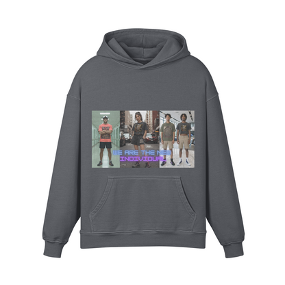 **BRAND NEW** INDIVIDUAL 440GSM Unisex Super Heavyweight Oversized Retro Hoodie