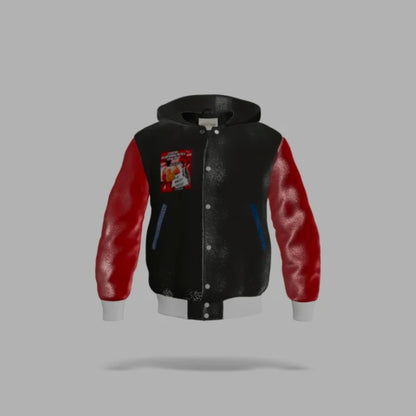 IN ALL HONESTY SPECIAL EDITION ALL LEATHER LETTERMAN'S JACKET