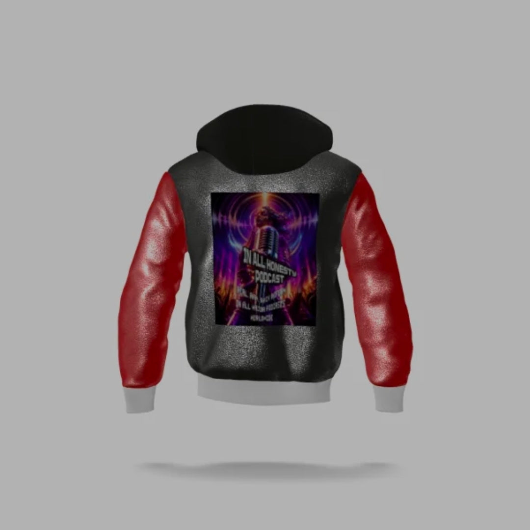 IN ALL HONESTY SPECIAL EDITION ALL LEATHER LETTERMAN'S JACKET