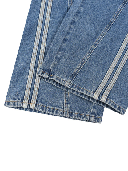 F.O.S.H.O (WOMEN'S SIZES) WIDE DENIM JEANS