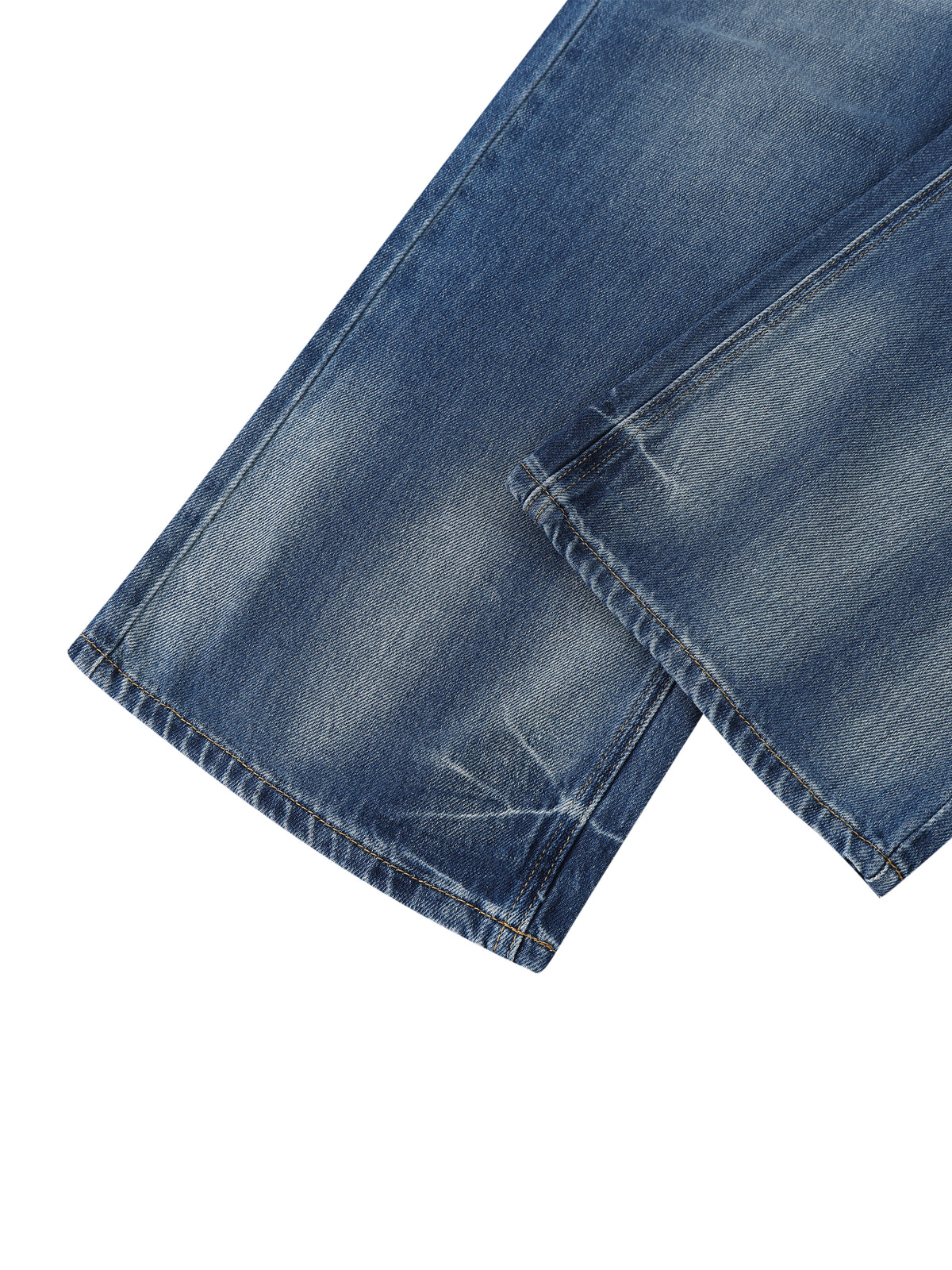 MONSTER (WOMEN'S SIZING) VINTAGE WASH WIDE LEG JEANS (125 GSM)